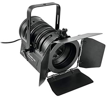 Eurolite LED THA-40PC TRC Theater-Spot schwarz | Lüfterloser PC-Scheinwerfer mit 57-W-Weißlicht-LED, Farbwiedergabe (CRI) >90