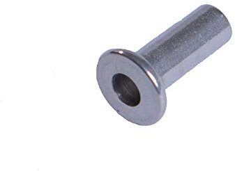 VistaView CableTec - Cable Railing Stainless Steel Protector Sleeves for Wood and Composite Posts for 1/8, 5/32 or 3/16 Cables (Lot of 250)