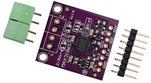 HALJIA PT100 zu PT1000 MAX31865 RTD Platinum Widerstand Temperaturdetektor Thermoelement Sensor Verstärker Modul Kompatibel mit Arduino