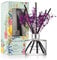 Cocod'or [COCODOR/Garden Lavender] Flower Reed diffusers Oil with a Set of 5 Fiber Sticks, 200ml, Best for Home, Kitchen, Bathroom. Diffusers with sticks