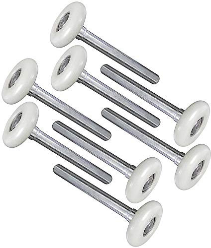 YUANQIAN Premium Garagentor-Rollen, einziehbare Tür, Rollenspindeln (Garagentorrolle, 105 mm, 8 Stück)