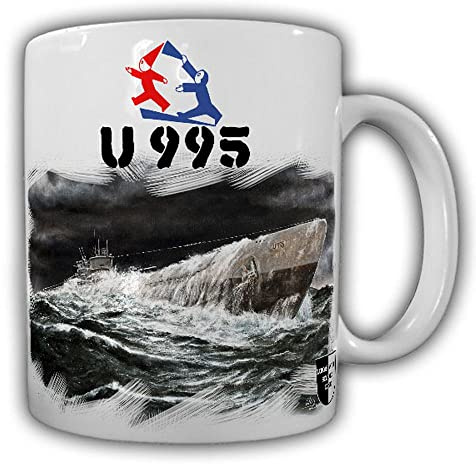 Tasse Lukas Wirp U995 Deutsches U-Boot Laboe Marine Meer Sturm Militaria #23640