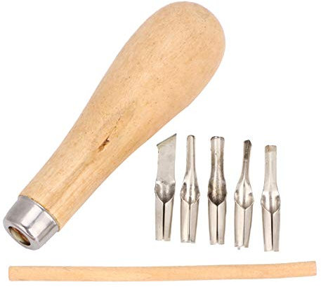 Utensili per taglierine per linoleum Coltello per incisione per intaglio Strumento per intaglio fai-da-te Utensile per intaglio del legno Strumento per scolpire Coltello per lavorazione del legno
