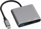 Adaptateur AV multiport USB C avec sortie HDMI 4K USB 3.0 et port de charge rapide USB-C compatible avec MacBook Pro M1/16-20 Air, M1/18-20, iPad Pro, iMac et autres appareils USB