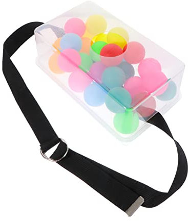 Toddmomy Twerk Pong: 30 Stücke Kinder Erwachsene partyspiel Twerk Pong mit Taille Gürtel Handaugen Koordination Spielzeug(zufällige Farbe)