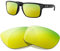 HiCycle2 Polarisierte Ersatzgläser für Oakley Holbrook Sonnenbrille, mehrere Optionen(Gold)