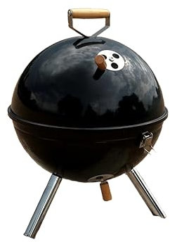 Freedom Stove 30,5 cm tragbarer Outdoor-Holzkohlegrill - Leicht - Verriegelungsdeckel - Heckklappe, Camping, Familientreffen - Schwarz