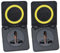 Prises électriques murales, prise électrique universelle noire étanche et anti-poussière AC250V 10A avec couvercle, prise électrique pour caravane intérieure extérieure camping-car RV cuisine (2 Pcs)