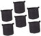 INOOMP 18 STK Brattasche Erdbeere Stofftasche Pflanztaschen Für Den Garten Taschen Für Baumtöpfe Pflanzentopf Für Drinnen Erdbeere Stoff Töpfe Abfallsäcke Vlies Tragbar Non-Woven-Taschen