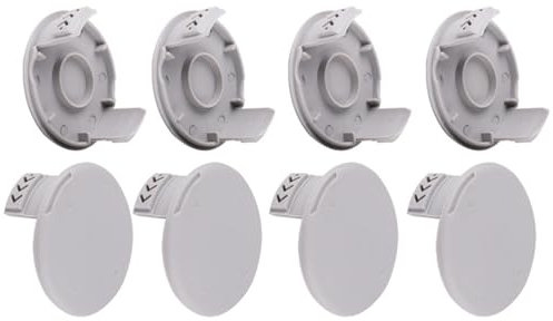 8 Stück Trimmer Spulenkappen, Ersatz Spulenabdeckkappen, Geeignet für Ryobi One+ AC14RL3A und Ryobi AC14HCA One+ Cordless Trimmer