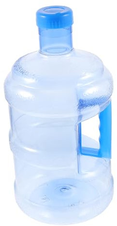 SEWACC Bouteille d'eau 5L Carafe À Eau Réutilisable Bouteille d'eau avec Poignée pour La Maison Le Camping Et La Randonnée (Aléatoire)
