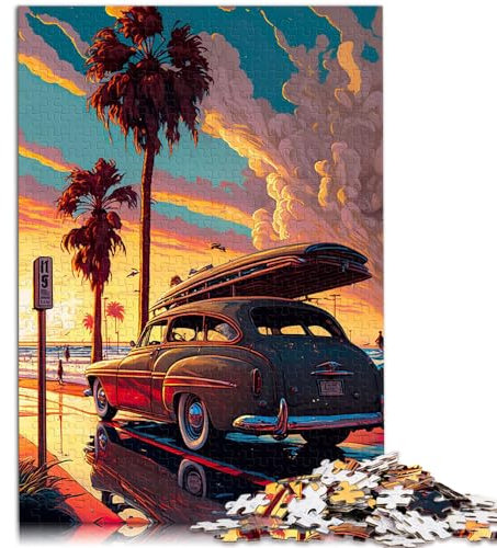 Puzzle für die Reise nach Hawaii, 1000-teiliges Puzzle, Holzpuzzle, Spielzeugpuzzle, Lernspiele, Stressabbau-Puzzle (50 x 75 cm)