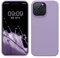 kwmobile Cover per Apple iPhone 14 Pro Max Custodia - Back Case per Caricatore Wireless - Antiurto e Flessibile in Silicone TPU - lavanda lilla