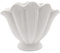 Wnvivi Keramikvase, ästhetisch, kleine Vase für Blumen, einzigartige Muschelform, dekorative moderne Blumenvase für Heimdekoration (B)