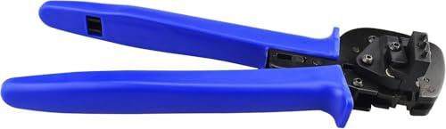 A-2546 MC4 - Crimpadora para conectores fotovoltaicos de panel solar, cables con función de pelado y corte (26-10AWG)