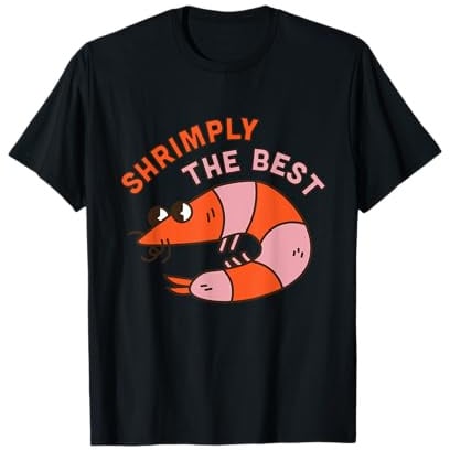 Shrimply Das beste Wortspiel für Tierärzte. Kokosnuss, Garnelen, Meeresfrüchte, Lustig, albern T-Shirt
