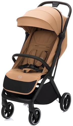 Fillikid Ultra leichter Buggy Exclusiv - nur 7,1 kg, für Kinder, belastbar bis 22 kg, Baby Stroller klein Zusammenklappbar, Reisebuggy mit Liegefunktion, Kinderwagen mit Korb, Verstellbare Rückenlehne