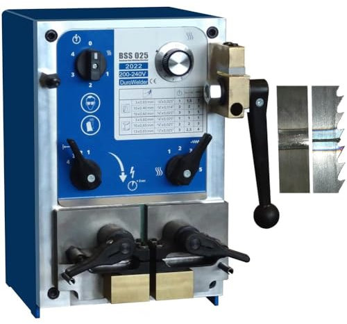 WaaYb Wood Metal BandSaw Blade Butt Welder Tempering, Band Saw Blade Welder Grinder Cutter, 0.4-0.7mm Thickness 6-20mm Width BandSaw Blade, Wood Pruning Saw Welder machine