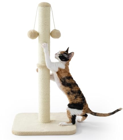 Lesure Cat Scratching Post Indoor 36x36x74cm