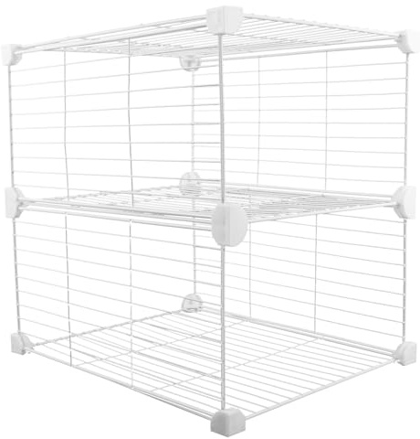 SEWACC Séparateur de congélateur coffre : panier de rangement en fil métallique pour congélateur profond – panier de rangement en métal pour réfrigérateur coffre – séparateur d'étagère