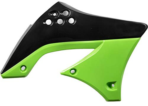 Acerbis 2141711043 Black/Green Radiator Shroud
