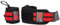 Gorilla Wear Wrist Wraps Pro - schwarz/rot - Bodybuilding und Fitness Accessoire Einheitsgröße