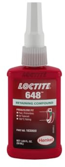 Loctite 648 Retaining Compound 50 Ml Bottle