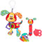 Playgro Spiel- und Beißring-Geschenkset Hündchen, 4-teilig, Ab 0 Monaten, Mehrfarbig, 40199