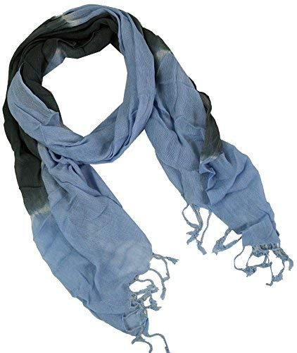 GURU SHOP Handgewebtes Baumwolltuch mit Tribalmuster, Blockdruck Webschall - Flieder, Herren/Damen, 150x100 cm