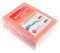 Drinkstuff Antibacterial Cloths Red, CAW-111R, Pack of 50