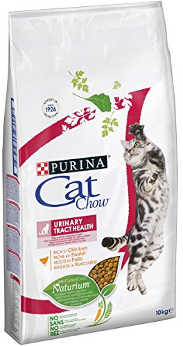 Cat Chow Urinary Tract Health - Pienso con Natural Rico en Pollo para Gato Adulto, 10 kg