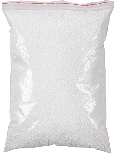 90,000 Pieces Foam Beads for Slime, White Polystyrene Beads for Kids DIY Craft, Party Decoration (0.2-0.3 cm)
