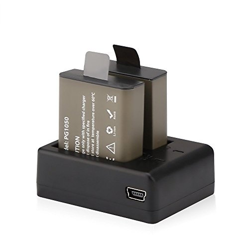 AKASO V50 X/Brave 6 Plus/Brave 4 Pro Battery and Charger