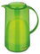 ROTPUNKT Isolierkanne 300 Marla 1,0 l | Zweifunktions-Drehverschluss | BPA Frei- gesundes Trinken | Made in Germany | Warm + Kalthaltung | Glaseinsatz | Glossy Absinth