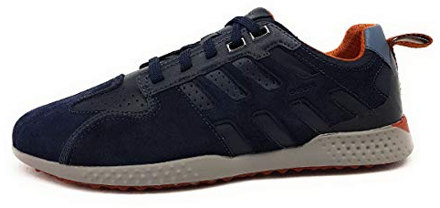 Geox U Snake.2 B Navy/DK AVIO Men's Trainers Low-Top Trainers Size 42