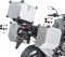 Alu Koffer 36-41L Topcase 38L für Yamaha TDM 900/850
