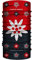 Club of Heroes Edelweiss Bandana, nahtloses Multifunktionstuch 25 x 50 cm aus weicher Mikrofaser/atmungsaktiv Schlauchschal Halstuch Schal Tuch/Berge Alpen Bayern Tirol Blume (Rot)