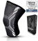 BLACKROX Kniebandage [Vergleichssieger 2024] Gr. S-XL | Damen & Herren | Stabilisierung für Knie & Meniskus | Perfekt für Sport, Fußball, Kraftsport & Bodybuilding | SAN ANTONIO V4 | Schwarz Gr. S