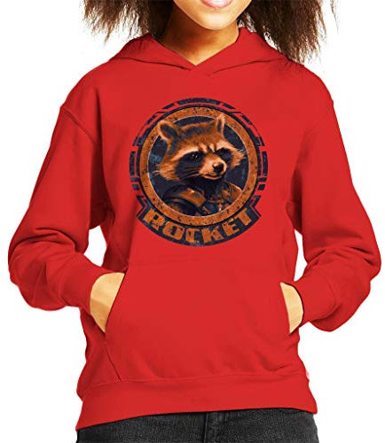 Marvel Guardians of The Galaxy Vol 2 Rocket Raccoon Kid's Hooded Sweatshirt