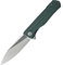 Petrified fish PF818 Klappmesser, 3.54 D2 Satin Klinge G10 Griff, Mit Kugellager EDC Taschenmesser (Green Satin)