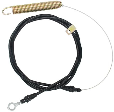 Wanotine GY21106 PTO Control Cable Replaces John Deere 42 inch Deck PTO Cable GY20156, Fits John Deere L100, L108, L110, L111, L118, LA105, LA110, LA115, LA125, LA135, X100, X120 Lawn Tractors Mowers