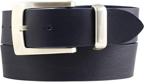 BELTINGER Designer-Gürtel aus Vollrindleder mit Metall-Schlaufe 4 cm | Jeans-Gürtel für Damen Herren 40mm