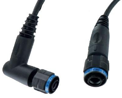 Câble USB, prise 2.0 à angle droit, 4 m, commutateurs Ethernet et câbles USB surmoulés par NGVA STANAG