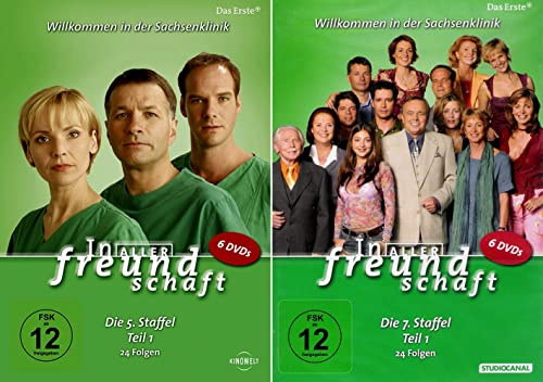 In aller Freundschaft - Die komplette Staffel 5.1 + 7.1 [12-DVD]