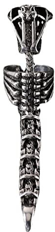 2Pcs Vintage Scorpion Ring Verstellbare Skorpionringe Gotischer Knöchelgelenk Bewegliche Scharnier- Scorpion- Heckknöchelring für Halloween Cosplay Kostüm- Partyschmuck