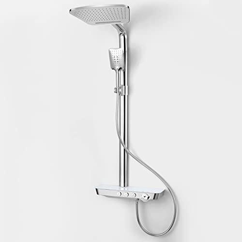 PaulGurkes Duschsystem Shower SECLECT mit Wasserfall Regendusche