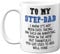 Step Dad Gifts - Well Done - Step Dad Birthday Mug Present from Son Daughter, Fathers Day Mug Gifts, Christmas Day Secret Santa Gift, 11oz Ceramic Dishwasher Safe Coffee Cup