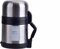 Martin Mart Stainless Steel Vacuum Food Flask with A Twist and Pour Stopper Wide Opening and A Lid That Doubles As A Dish The Brushed Stainless Steel Finish is Stylish - 600ml