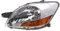 EDA PREMIUM auto Scheinwerfer Links 8117052740 passend für TOYOTA YARIS SEDAN, 07-11 mechanisch, Chrom,ohne Glühbirnen