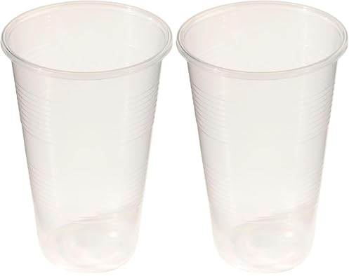 CATERPACK BY ROBINSON YOUNG Plastic Cups 0.5 Pint, 100 Pack